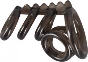 Krúžok na penis a semenníky Smoky Spine