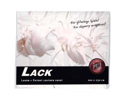 Lakovaný prestieradlo - 200x230 cm (biela)