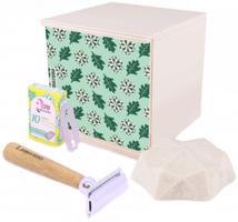 Lamazuna luxusná darčeková sada na holenie – strojček, sada čepieľok, 100% natural mydlo One Blade For Life
