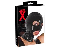 LATEX - sací maska (čierna)