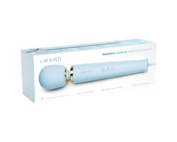 le Wand - exkluzívny sieťový masážny vibrátor (modrý)