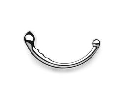 Le Wand - obojstranné nerezové dildo (strieborné)