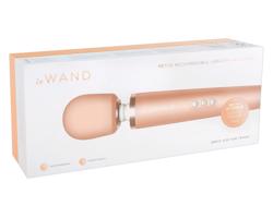 Le Wand Petite - exkluzívny masážny vibrátor (ružovo-zlatý)