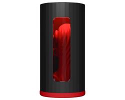 LELO F1s V3 - interaktívny masturbátor (červený)