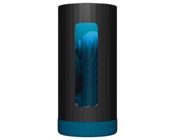 LELO F1s V3 XL - interaktívny masturbátor (čierny-modrý)