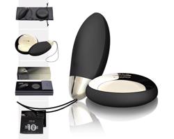 LELO Lyla 2 - Diaľkovo ovládané vibračné vajíčko (čierne)