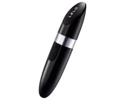 LELO Mia 2 - cestovný rúžový vibrátor (čierny)