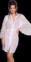 Lovelia Peignoir White, XXL–XXXL