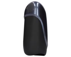 Loveline - nabíjací, vodotesný vibračný masturbátor (čierny)