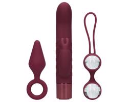 Loveline (S)explore - sada erotických hračiek pre ženy - (červená)