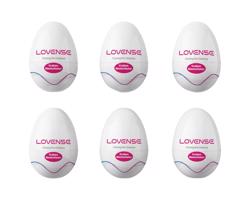 LOVENSE Kraken - vajíčkový masturbátor - 6ks (biela)