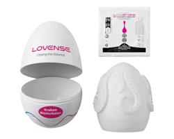 LOVENSE Kraken - vibračné vajíčko - 1ks (biele)