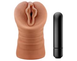 M For Men Sofia - vibračná vagína (prírodná)