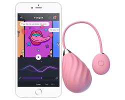 Magic Motion Sundae - inteligentné vibračné vajíčko (ružové)