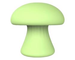 Magic Mushroom - dobíjateľný masážny prístroj na tvár (zelený)