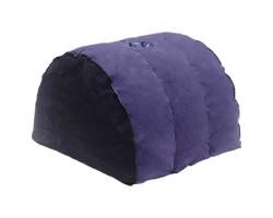 Magický Vankúš - Nafukovací vankúš na sex s držiakom na dildo (fialový)