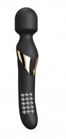 Masážna hlavica 2 v 1 Dual Orgasms Gold (23,5 cm)