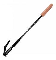 Master Series Dick Stick - teleskopická tyč s dildom (čierna - prírodná)