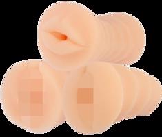 Masturbátory Three Sexy Girls - sada 3 pomôcok s vibračnou patrónou (13 cm)