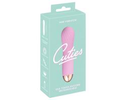 Mini Cutie - nabíjateľný, vodotesný, špirálový vibrátor (ružový)