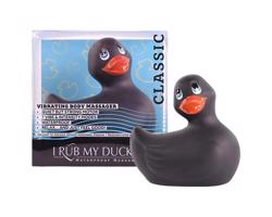 My Duckie 2.0 - vodotesný čierny vibrátor na klitoris