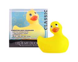 My Duckie 2.0 - žltý vodotesný vibrátor na klitoris