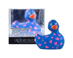 My Duckie Romance 2.0 - vodotesný klitoris vibrátor (modro-ružový)