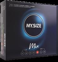 MY SIZE - MIX CONDOMS 60 MM 28 UNITS