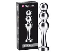 mystim Bold Boris - guľatý elektro dildo