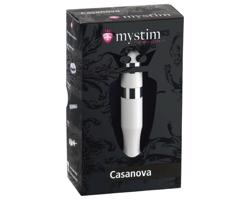 mystim Casanova - elektro tyčový dildo (biela)