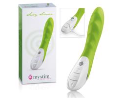 mystim Sassy Simon - 2-motorový vibrátor (zelený)