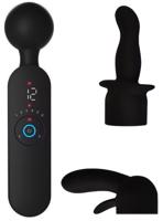 Nahrievacia masážna hlavica Couple Play s nástavcami (21,5 cm)