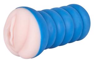 Nature Skin Soft - realistická vagína (prírodná-modrá)