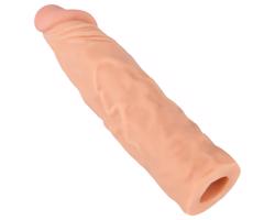 Nature Skin - zväčšovací návlek na penis (19,5 cm)