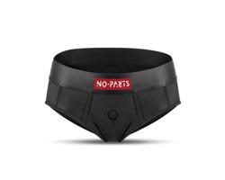 No-Parts Robin - pripínateľné spodné prádlo (čierne) - L