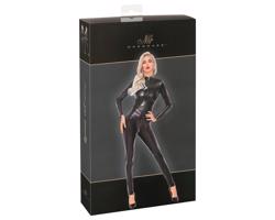 Noir - dlhý overal s hadím vzorom (čierny)