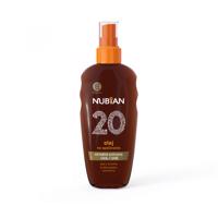 Nubian Olej na opaľovanie sprej SPF 20 150 ml