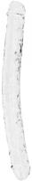 Obojstranné dildo Crystal Clear (34 cm)