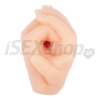 Obojstranný masturbátor v tvare rúk vagína&amp;amp;sol;zadoček