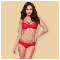 Obsessive 860&amp;amp;#45;SET&amp;amp;#45;3 červený