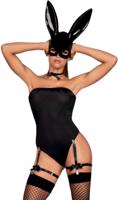Obsessive kostým Black Bunny, L–XL