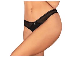 Obsessive Latinesa - otvorené nohavičky (čierne)