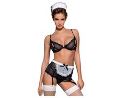 Obsessive Maidme - kostým komorníčky (6-dielny set)