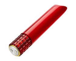 Oh My Gem - nabíjateľný rúžový vibrátor (červený)