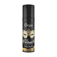 Orgie Dual Vibe! - tekutý vibrátor - Piña Colada (15ml)