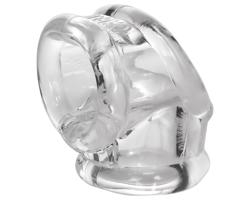 OXBALLS Cocksling 2 - elastický krúžok na penis a semenníky (priehľadný)