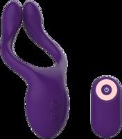 Párový vibrátor Double-Sided s diaľkovým ovládaním (15 cm)