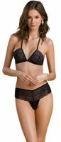 Passion Eco Kerria - čipkované bikiny (čierne)