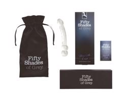 Päťdesiat odtieňov sivej - Drive me crazy sklenený dildo