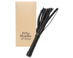 Päťdesiat odtieňov sivej - Látkový bičík Bound to You (čierny)